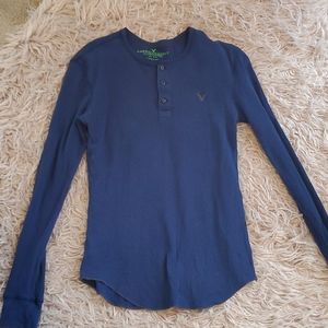 AE XS Mens Henley EUC #35